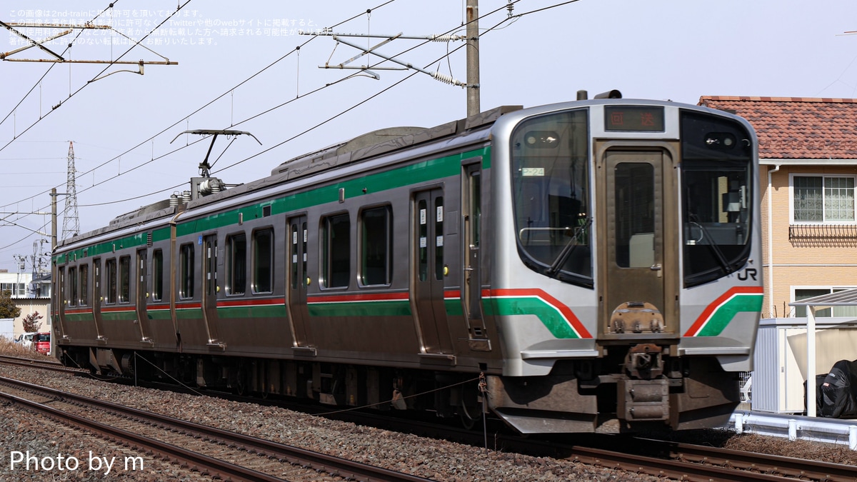 鉄道 郡山総合車両センターの入場車両一覧 郡山総合車両センター一般