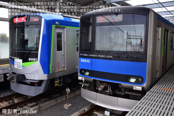 【東武】「新型車両80000系デビュー!出発式と車両撮影会」を開催(臨時列車編)