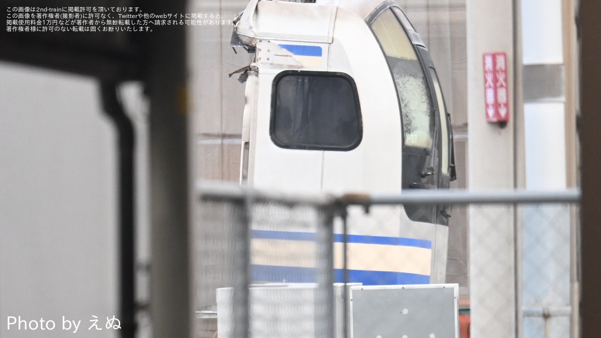 11461F ほぼ解体完了！東武10080系11480F 留置位置変更しばらく