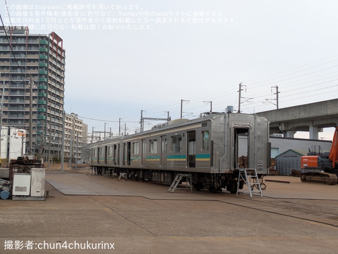 【JR東】205系1000番台ナハワ1編成郡山総合車両センターで解体線へ