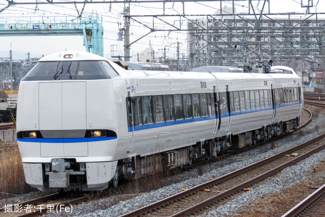 【JR西】683系R12編成吹田総合車両所本所出場試運転