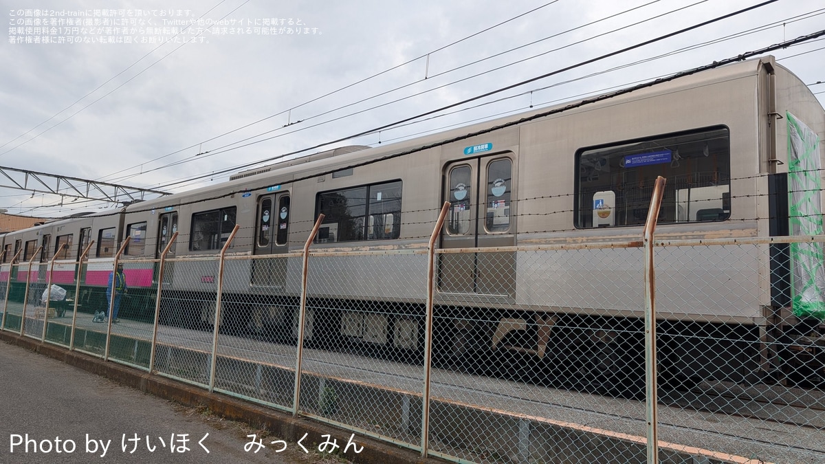 新京成】N800形N818編成の帯が剥がされている状況なことが確認 |2nd