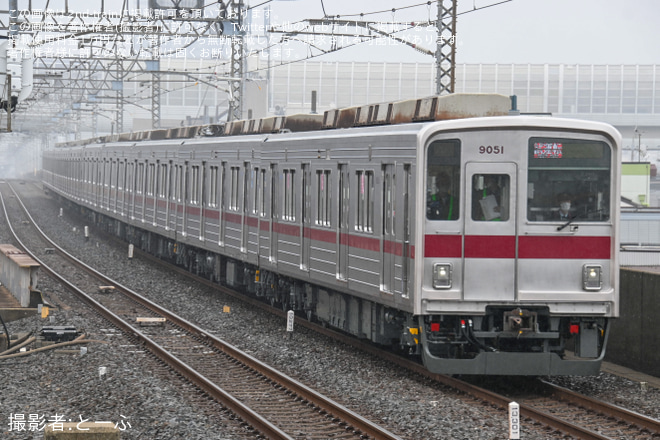 【東武】9050型9151F南栗橋工場出場試運転