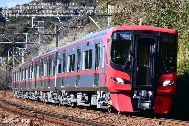 【名鉄】9500系9521F新車性能確認試運転を本宿～名電長沢間で撮影した写真