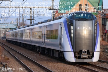 【JR東】特急「おうめ」が定期運行終了