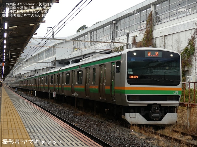 【JR東】ダイヤ改正で熱海駅上1番線の定期列車が復活を熱海駅で撮影した写真