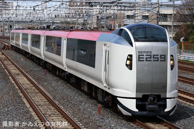 【JR東】E259系Ne013編成大宮総合車両センター出場回送