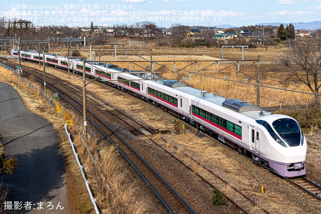 【JR東】E657系K7編成郡山総合車両センター出場(202503)を不明で撮影した写真