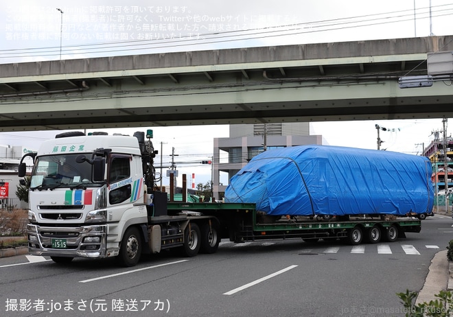 【JR西】681系(非貫通先頭車)が廃車陸送