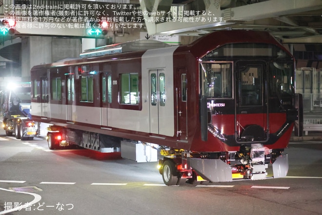 【近鉄】8A系8A13が近畿車輛から陸送