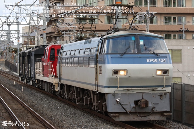 【JR貨】ヨ8000形3両が安治川口駅まで回送される