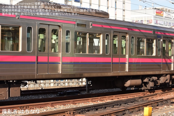 【京王】未更新車だった8000系8711FのVVVFインバータ制御装置と一部内装が撤去