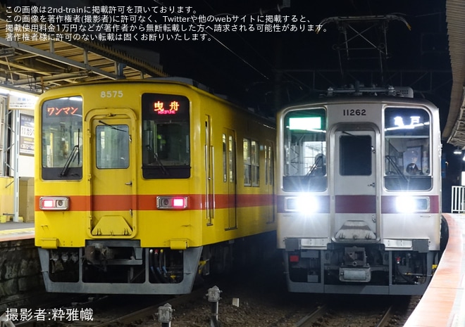 【東武】8000系8575Fが亀戸線にて運用復帰している様子が目撃