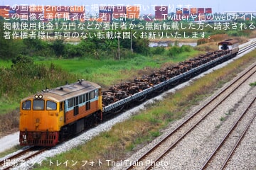 【SRT】キハ40形・キハ48形の台車輸送がレムチャバン港駅→マッカサン工場で実施