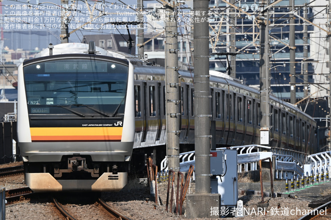 【JR東】お子さま限定★車掌のお仕事体験会　開催を武蔵中原駅で撮影した写真