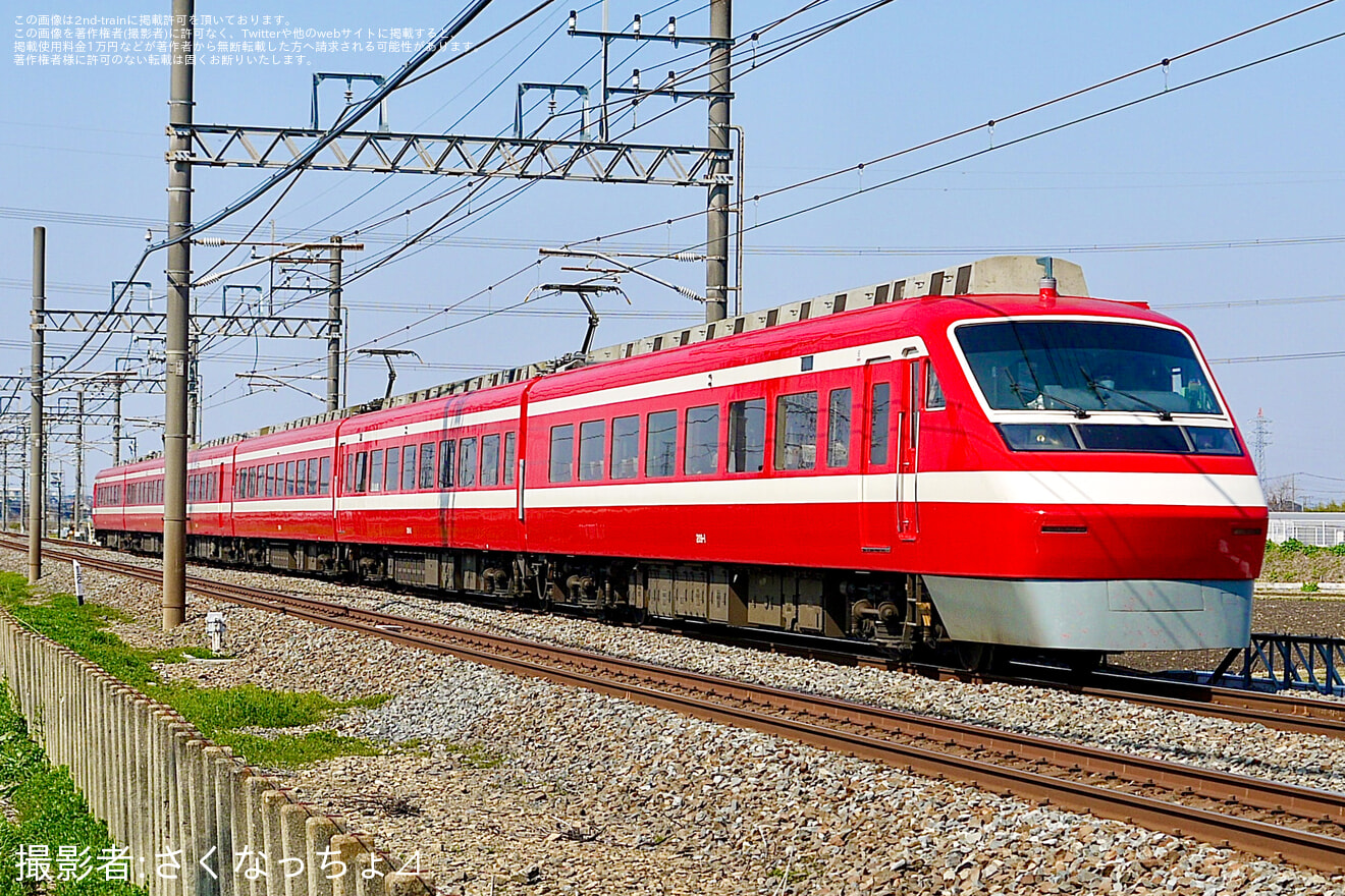 【東武】「駅いく 鉄道乗務員養成所編」に伴う団体専用列車が200型209F(1800系カラー)を使用し運転の拡大写真