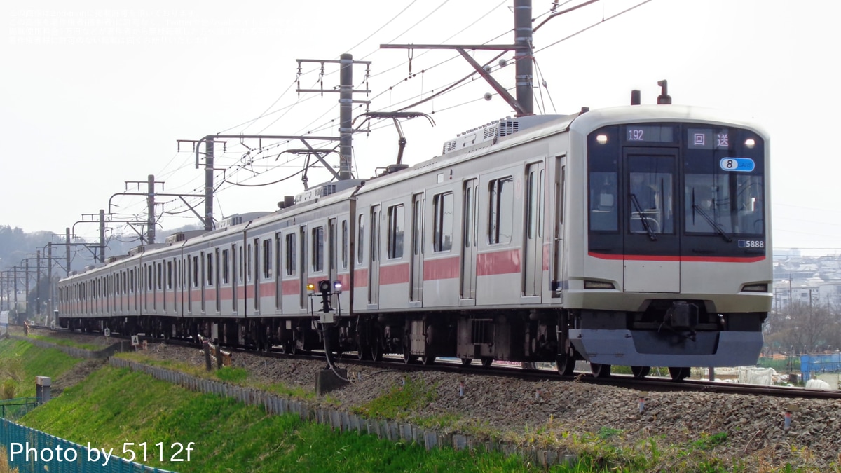東急】5080系5188F長津田車両工場入場回送 |2nd-train鉄道ニュース