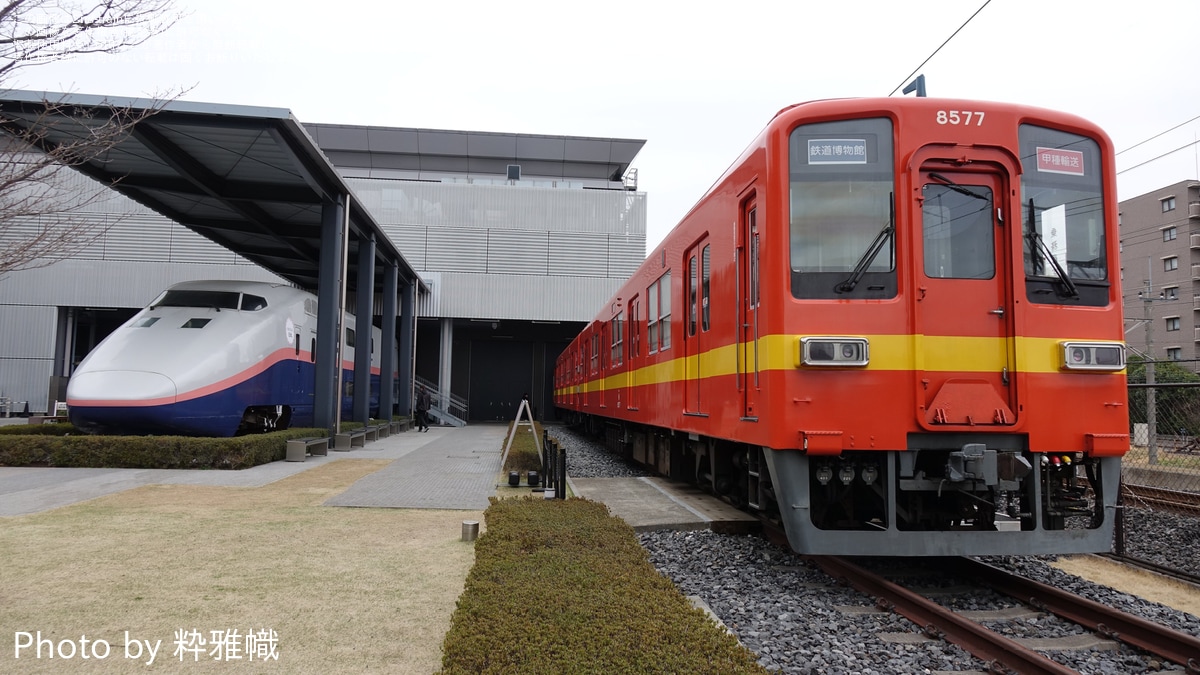 東武】8000型8577Fが鉄道博物館で展示準備中 |2nd-train鉄道ニュース