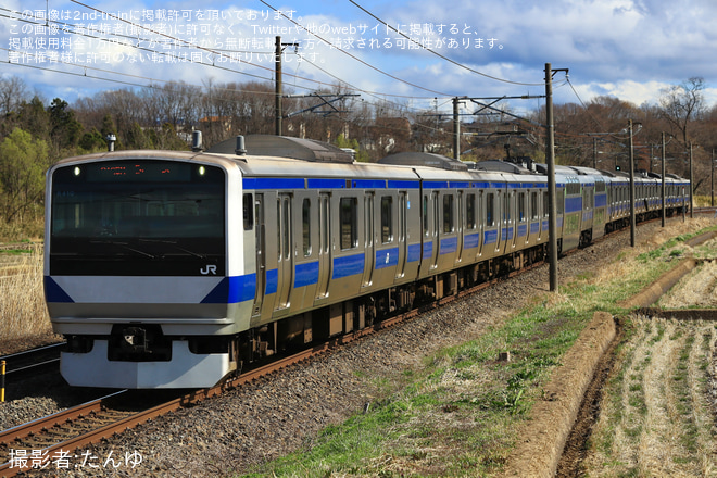 【JR東】E531系K410編成郡山総合車両 センター入場回送を須賀川～安積永盛間で撮影した写真