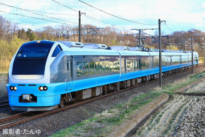 【JR東】 E653系K71編成が郡山へ送り込み回送を須賀川～安積永盛間で撮影した写真