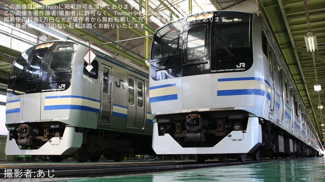 【JR東】鎌倉車両センター「E217系基本編成撮影会」開催を不明で撮影した写真