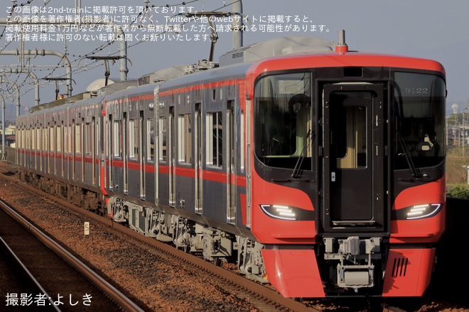 【名鉄】9100系9122Fが営業運転を開始