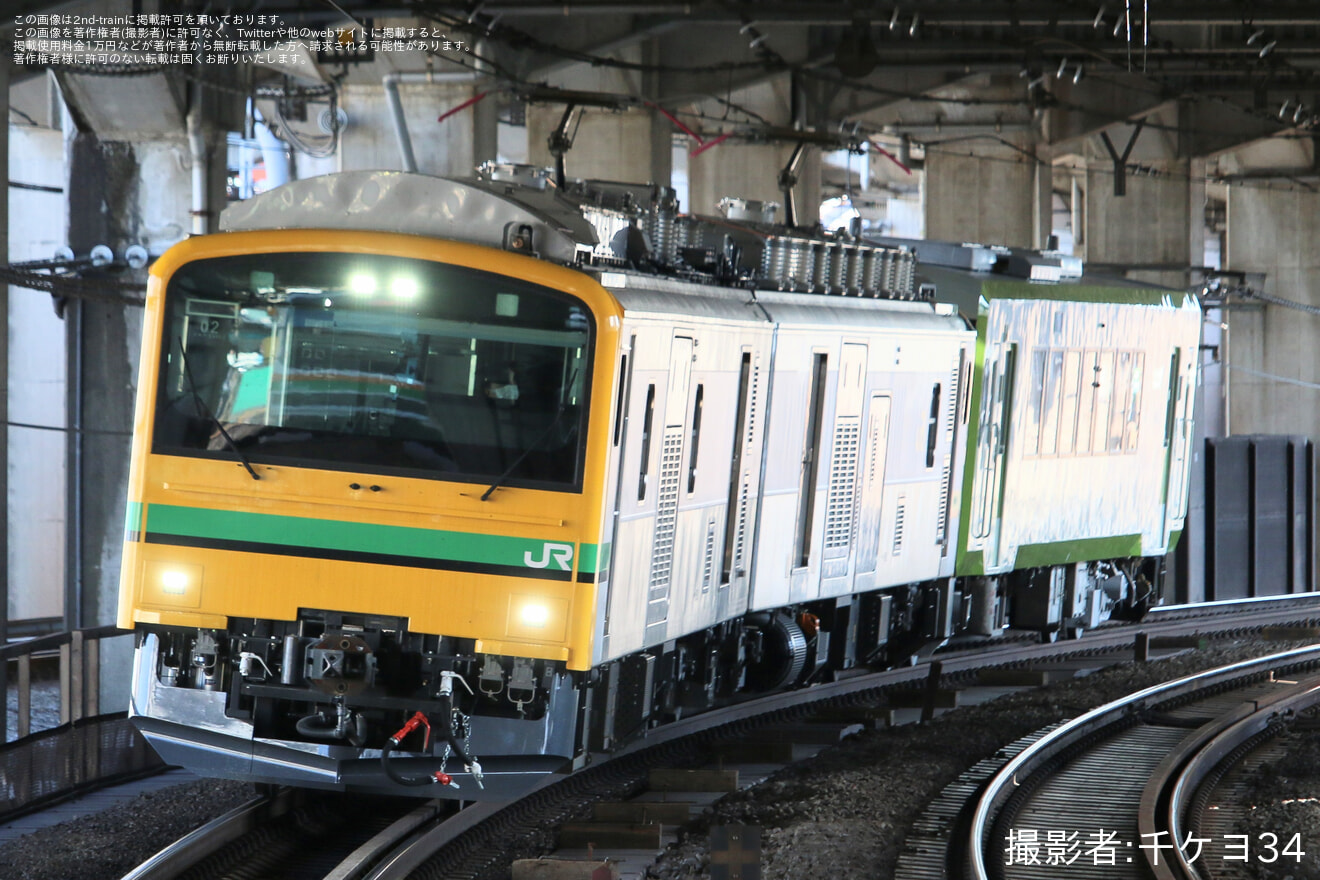 【JR東】キハ110-208郡山総合車両センター出場配給輸送の拡大写真