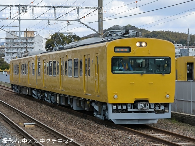 【JR西】115系G-02編成下関総合車両所本所構内試運転