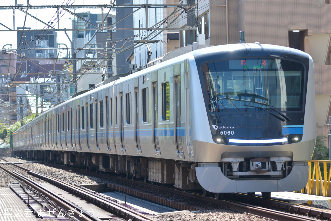 【小田急】5000形5060F(5060×10) 新重検明け試運転の拡大写真