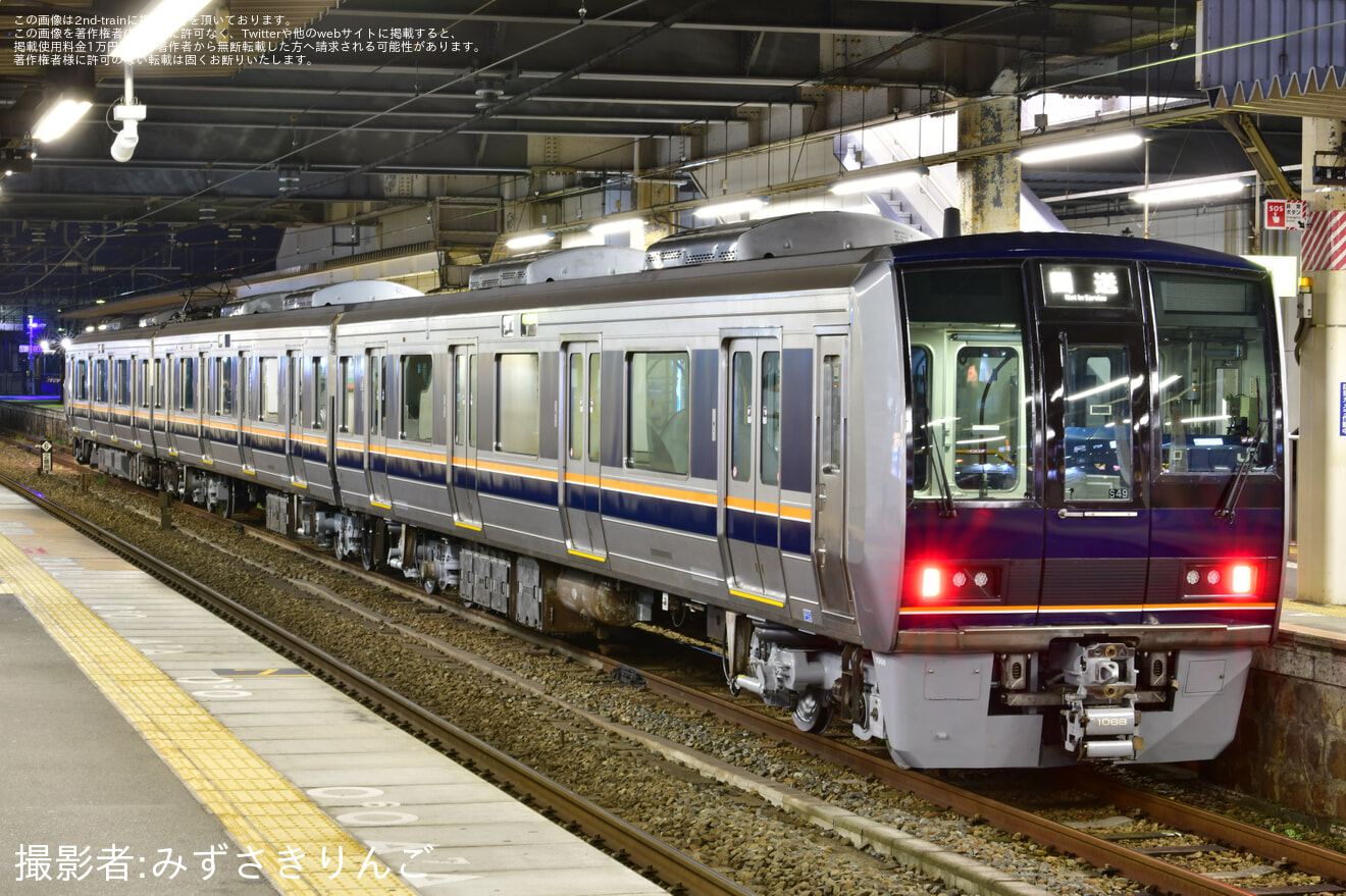 【JR西】207系S49編成 網干総合車両所本所出場回送の拡大写真