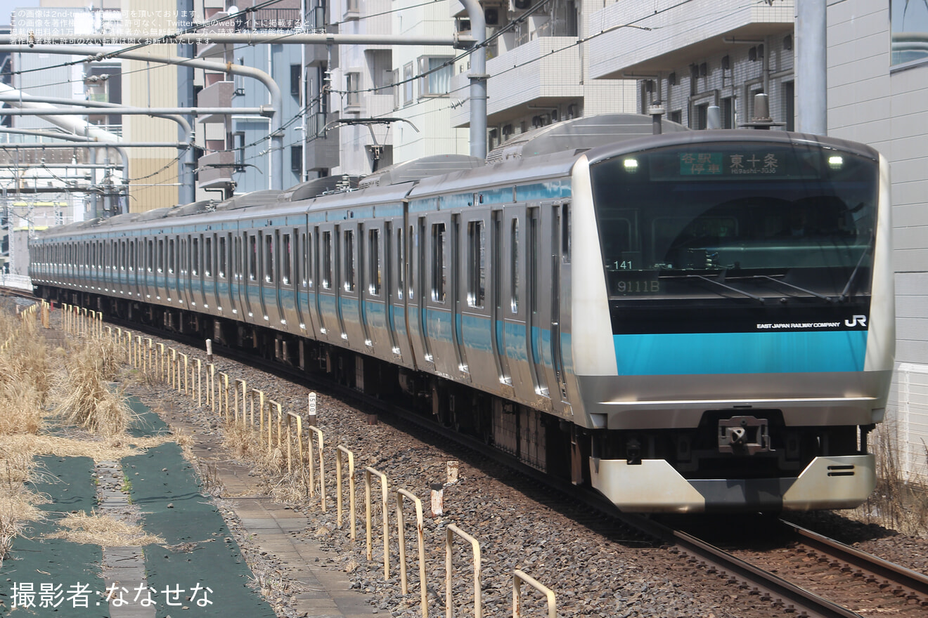 【JR東】田町駅線路切り替え工事(京浜東北線)の拡大写真