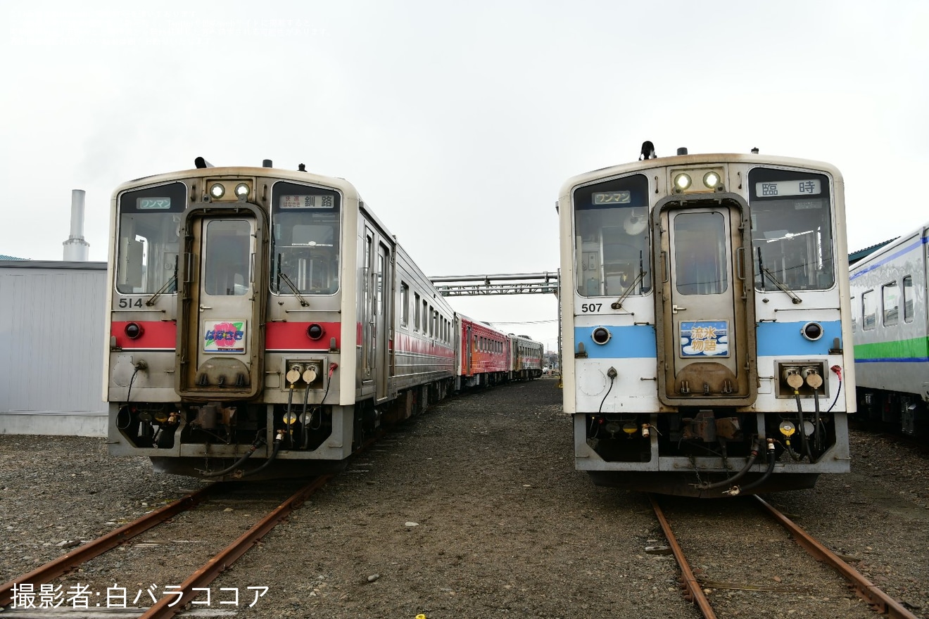 【JR北】「ひがし北海道の車両撮影会 in 釧路運輸車両所」開催の拡大写真
