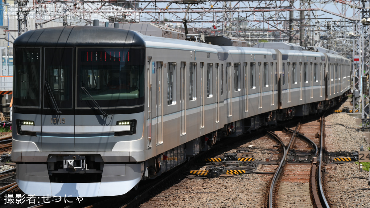 メトロ】13000系13115F鷺沼工場出場回送 |2nd-train鉄道ニュース