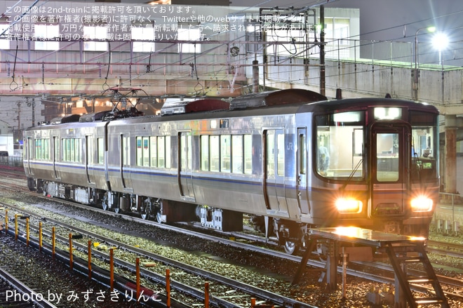 【JR西】223系P5編成網干総合車両所本所出場試運転