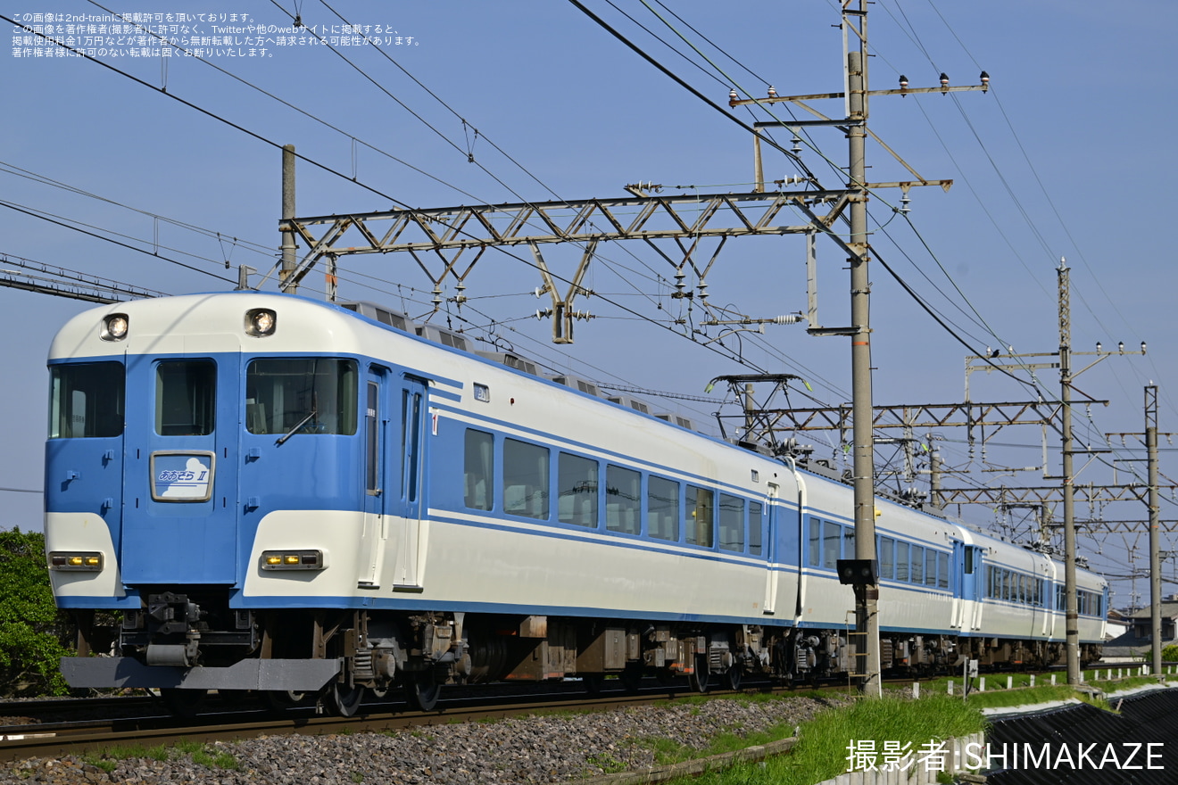 【近鉄】15200系PN07+PN10使用 団体臨時列車(20250430)の拡大写真