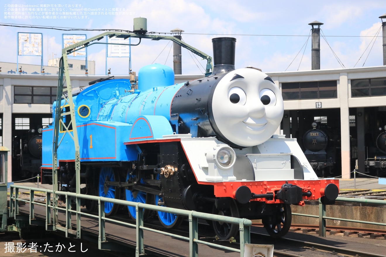 【JR西】京都鉄道博物館「きかんしゃトーマス」展示の拡大写真