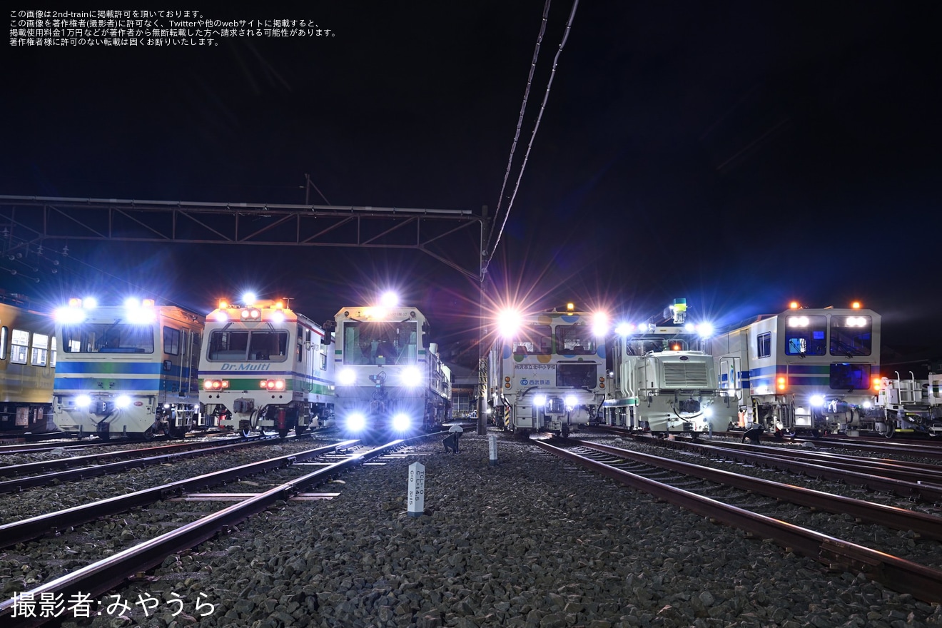 【西武】「大型保線機械の撮影会と操作・運転体験イベント」開催の拡大写真