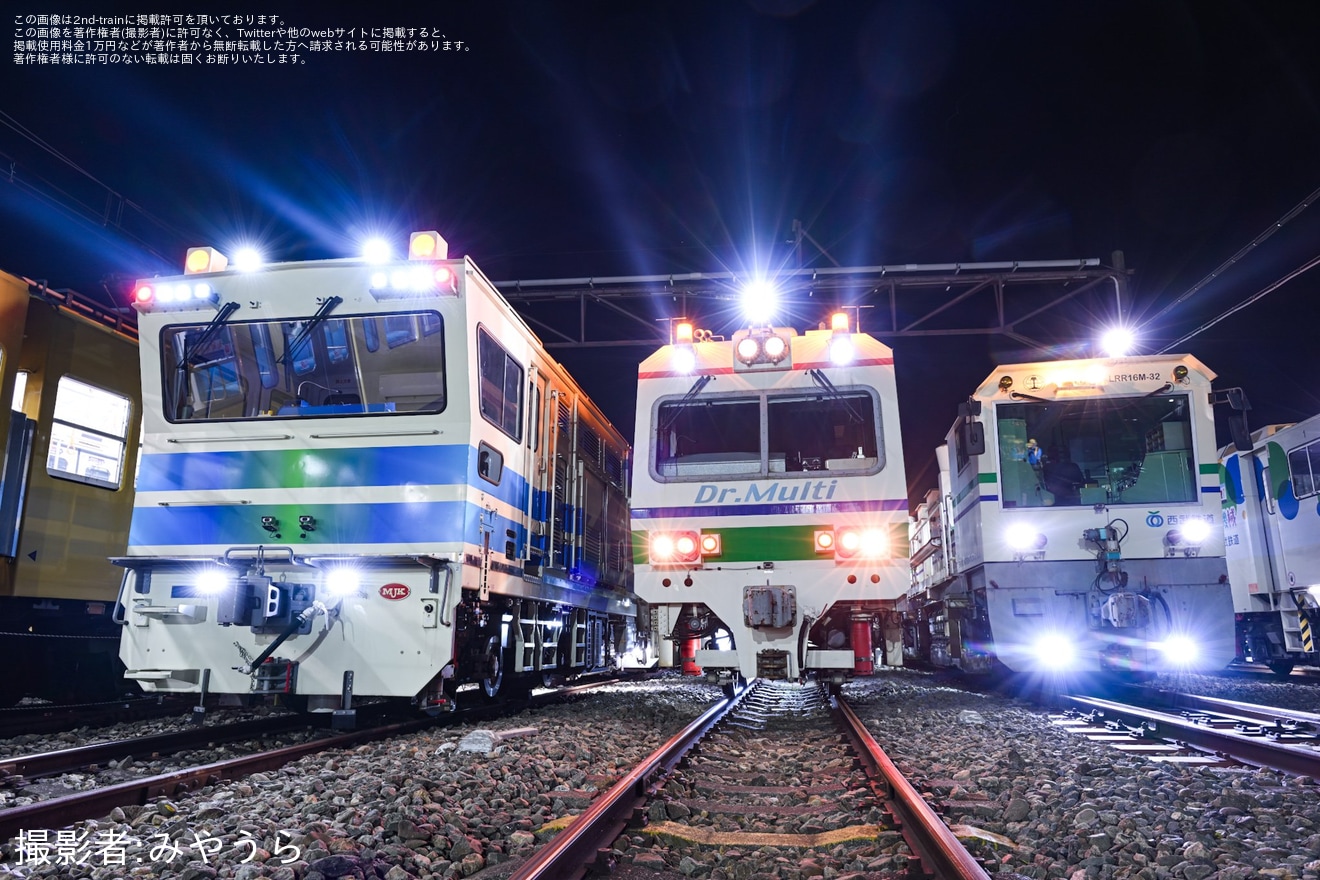 【西武】「大型保線機械の撮影会と操作・運転体験イベント」開催の拡大写真