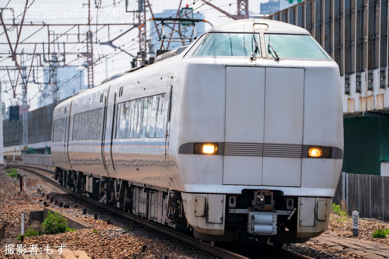 【JR西】681系V41編成宮原疎開回送の拡大写真