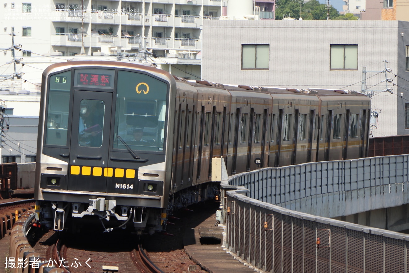 【名市交】N1000形N1114H藤が丘工場出場試運転の拡大写真
