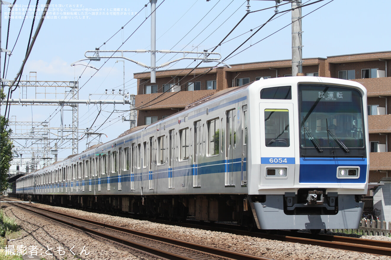 【西武】6000系6154Fによる試運転の拡大写真