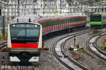 【JR東】E233系ケヨ504編成東京総合車両センター出場回送