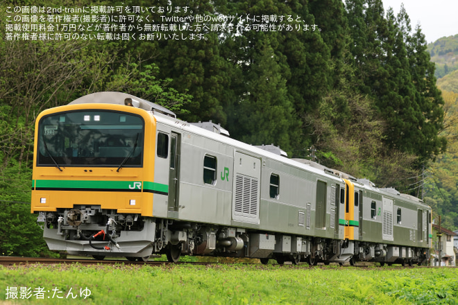 【JR東】GV-E197系TS07編成が、郡山へ返却回送を不明で撮影した写真