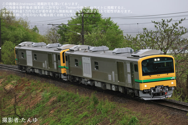 【JR東】GV-E197系TS07編成が、郡山へ返却回送を不明で撮影した写真
