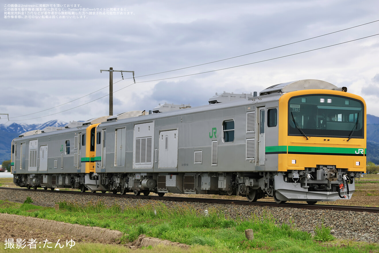 【JR東】GV-E197系TS07編成が、郡山へ返却回送の拡大写真