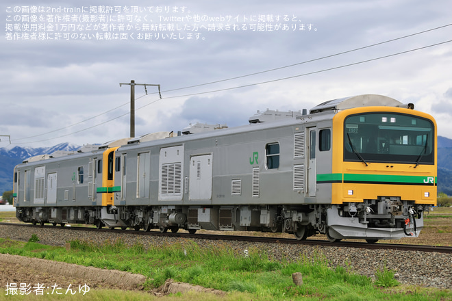 【JR東】GV-E197系TS07編成が、郡山へ返却回送を不明で撮影した写真