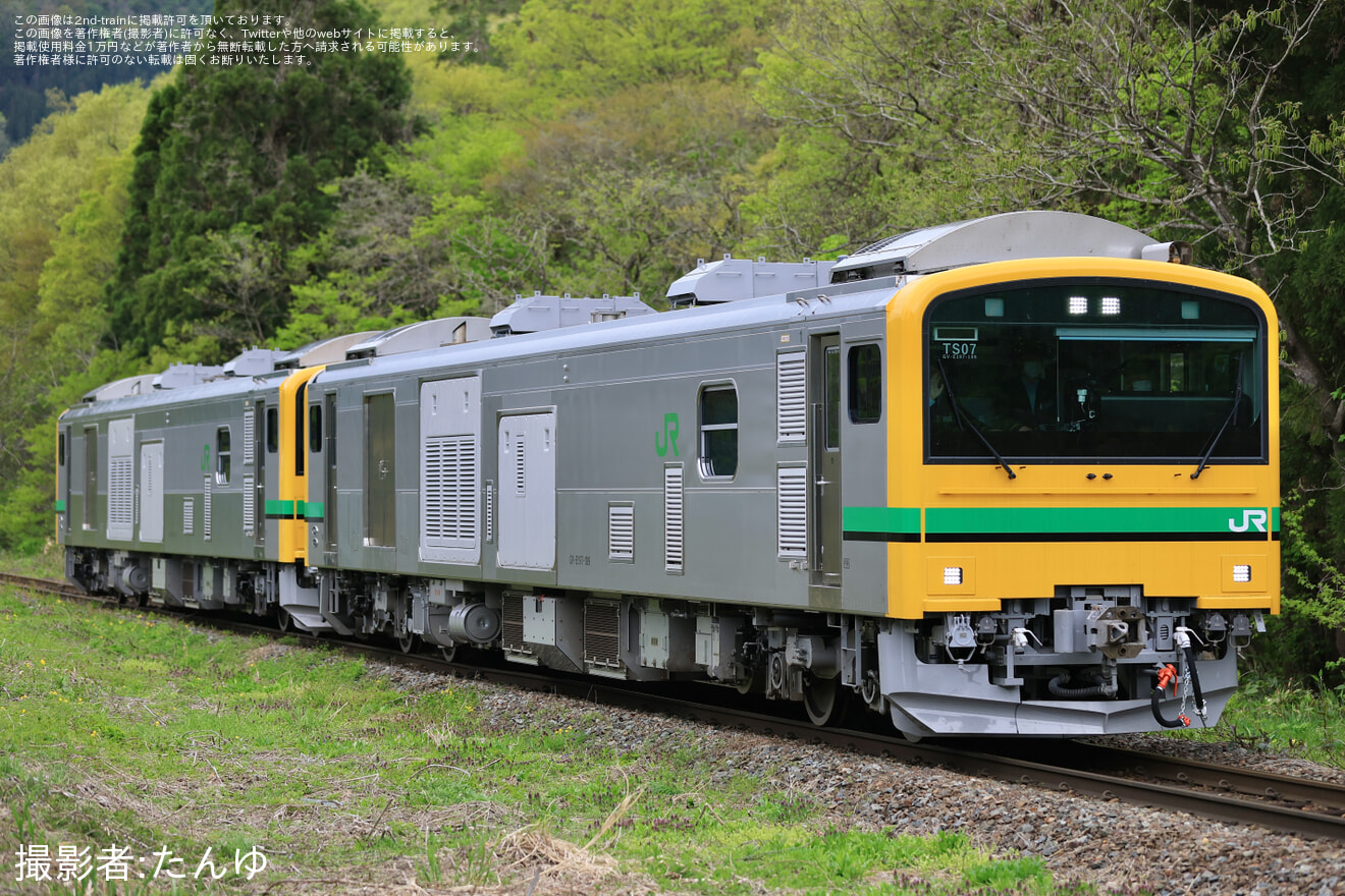 【JR東】GV-E197系TS07編成が、郡山へ返却回送の拡大写真