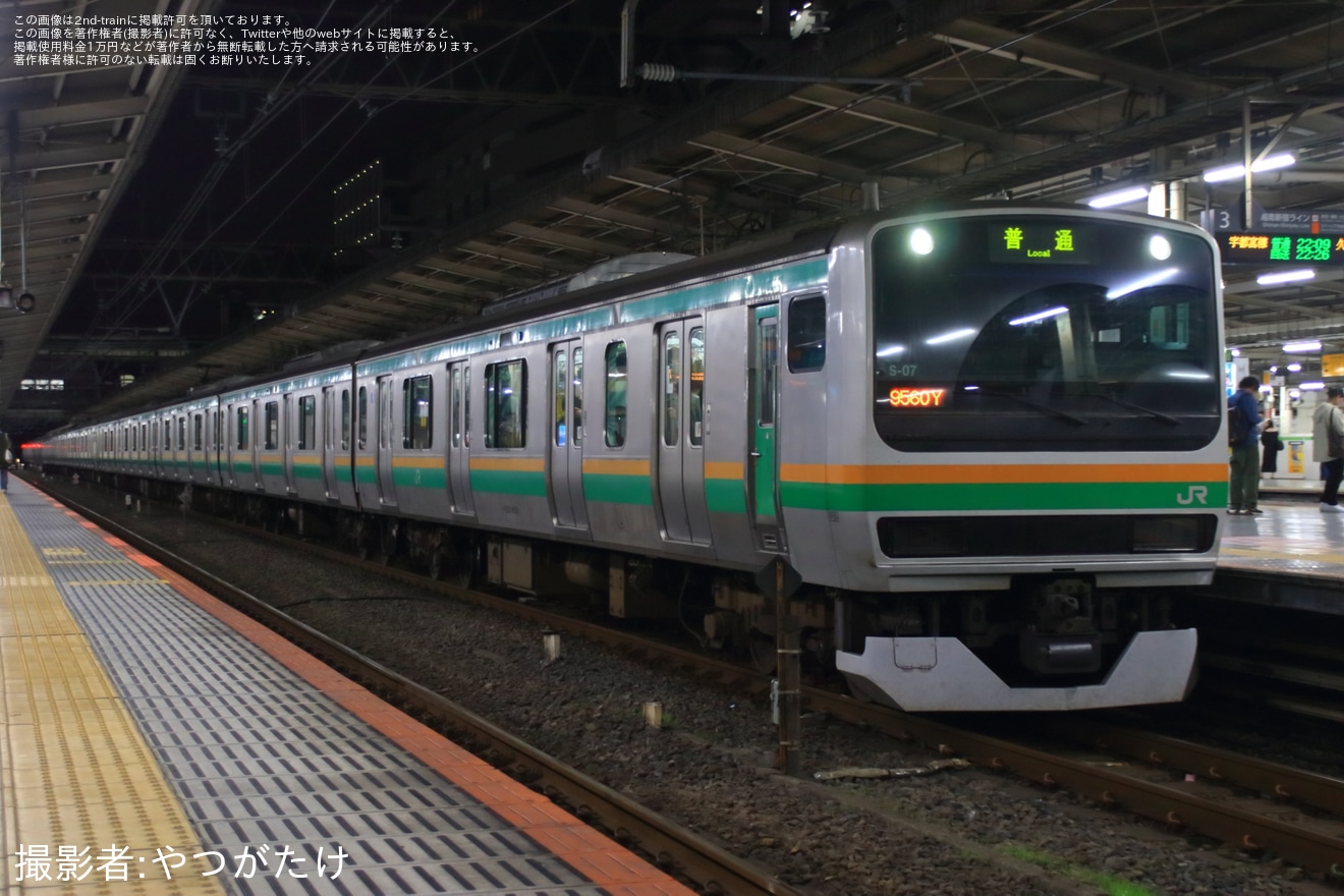 【JR東】宇都宮線橋りょう架け替え工事に伴い、普通久喜行きと白岡行きが運転の拡大写真