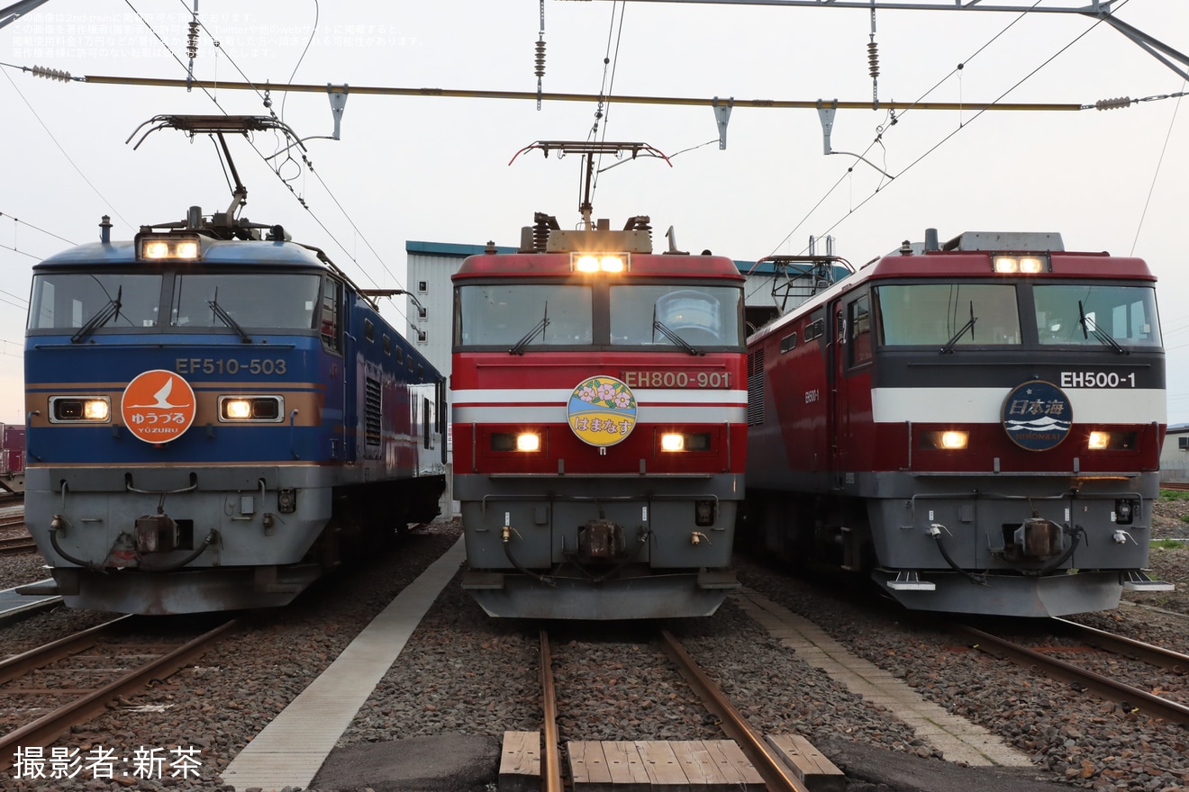【JR貨】JR貨物×JR東日本Presents 心じゃわめぐ AOMORI RAIL FES 夜間機関車撮影会の拡大写真