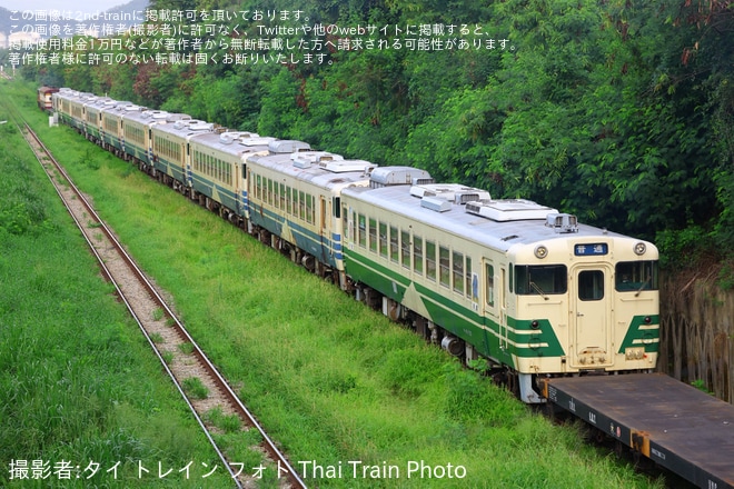 【SRT】キハ40形・キハ48形の輸送がレムチャバン港駅→マッカサン工場で実施
